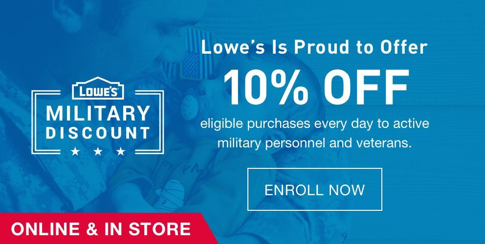 10 Lowes Military Discount May 2021 Updated Information Zouton