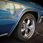 1967 CHEVY IMPALA SS ON 20 AMERERICAN RACING VN615 CHROME Tire