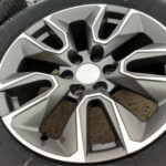 20 Chevy Silverado LT 2020 OEM Wheels And Bridgestone Dueler Alenza A