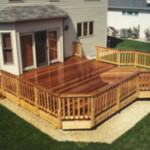 20 X 20 Deck With 10 Extension Building Plans Only At Menards