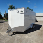 2023 ATC Raven 7x16 2 Enclosed Aluminum Cargo Trailer Huron Perth