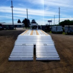 2023 EBY 30 Aluminum Flat Deck Equipment Trailer Trailers Plus