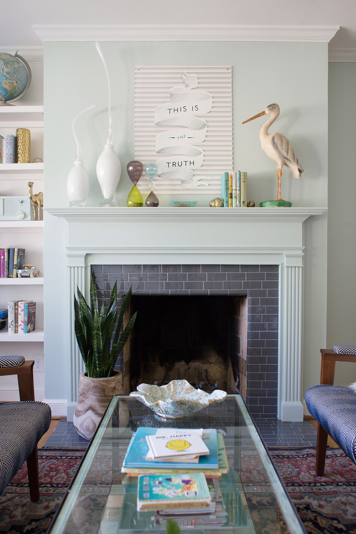 A Quick And Easy Fireplace Makeover Lay Baby Lay