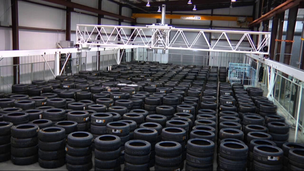 ASRS For Tire Storage Warehouse By Sage Automation YouTube