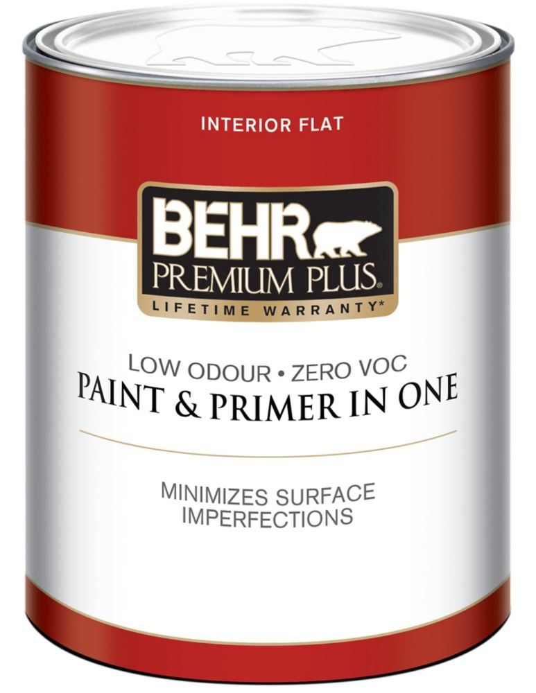 Behr Premium Plus BEHR PREMIUM PLUS Interior Flat Paint Medium Base 