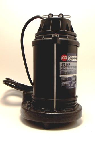 Campbell Hausfeld 1 3 HP Cast Iron Submersible Sump Pump At Menards