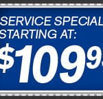 Chevy Service Coupons Special Offers Phoenix AZ