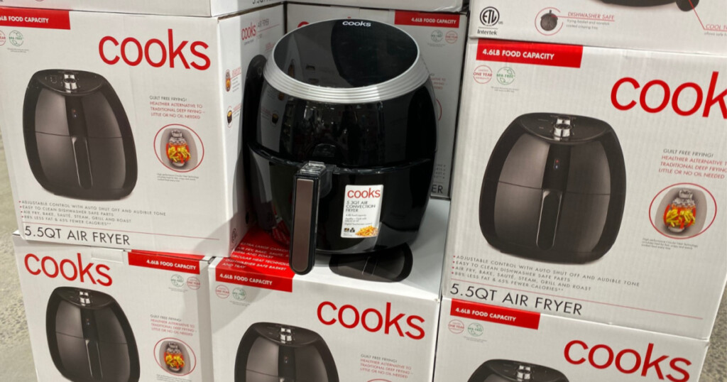 Cooks 5 5 Quart Air Fryer Only 29 99 After JCPenney Rebate Regularly 