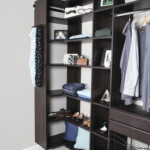 Dakota Closets 101 W X 86 1 2 H Java Wooden Closet System At Menards