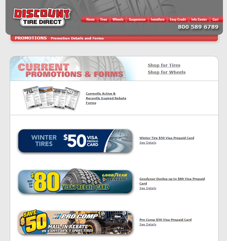 Discount Tire Coupons