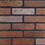 DPI Earth Stones 4 X 8 Gaslight II Red Brick Hardboard Wall Panel At