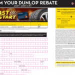 Dunlop Tire Rebate Status Printable Rebate Form