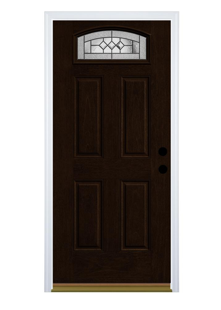 Fiberglass 1 4 Lite Front Doors At Lowes