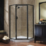 Foremost Tides Framed Neo Angle Shower Enclosure At Menards