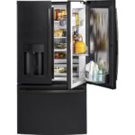 GE 27 8 cu Ft French Door Refrigerator With Ice Maker And Door Within