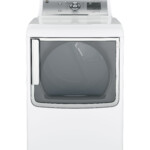 GE 7 8 Cu Ft Capacity Electric Dryer With Stainless Steel Drum And