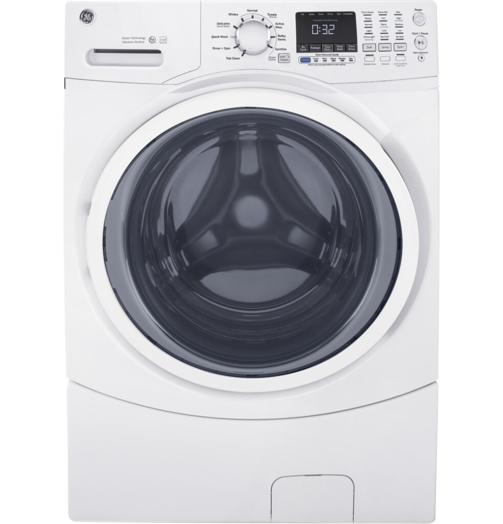 GE ENERGY STAR 4 5 DOE Cu Ft Capacity Frontload Washer With Steam 