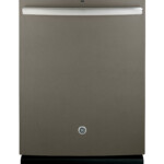 GE GDT655SMJES Slate Dishwasher With Stainless Steel Interior Hidden