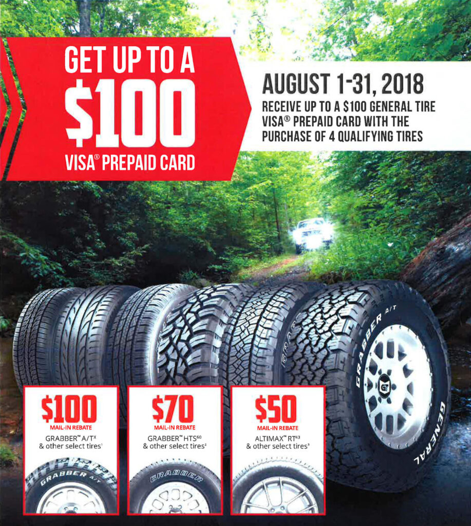 General Tire Rebate Discount Tires 2022 Tirerebate