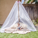 Glamping StellaQ Photography DIY TeePee Materials From Lowes Home