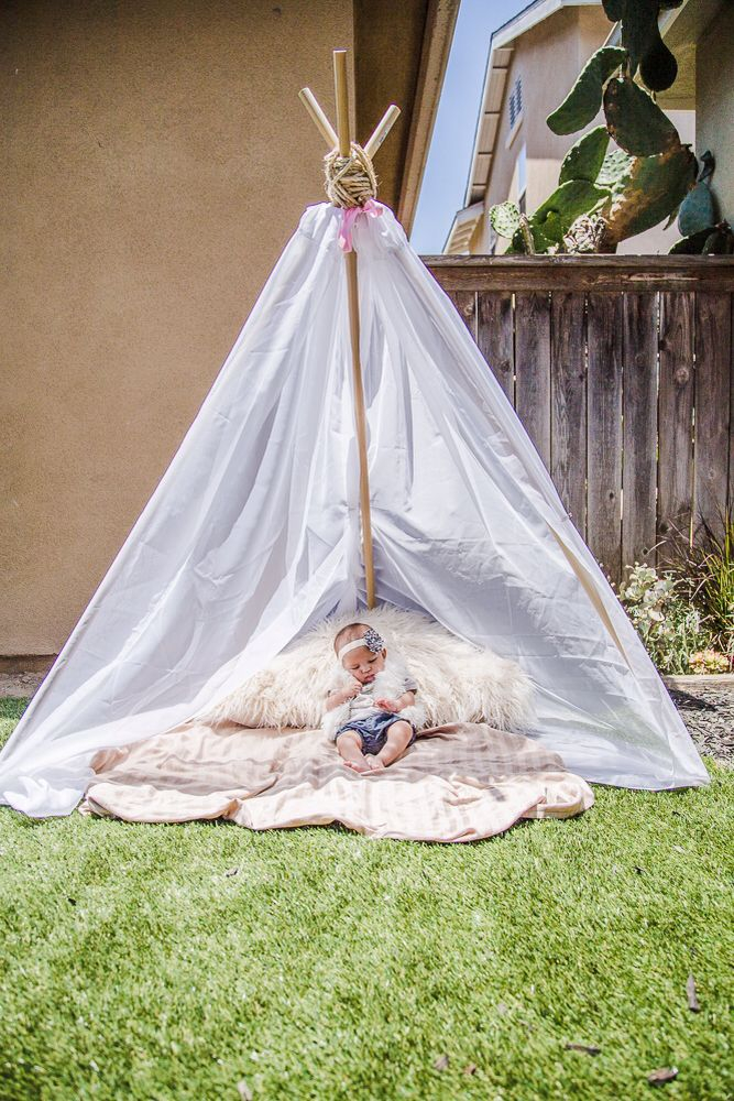 Glamping StellaQ Photography DIY TeePee Materials From Lowes Home 