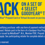 Goodyear Tires 2021 Rebate Tires easy