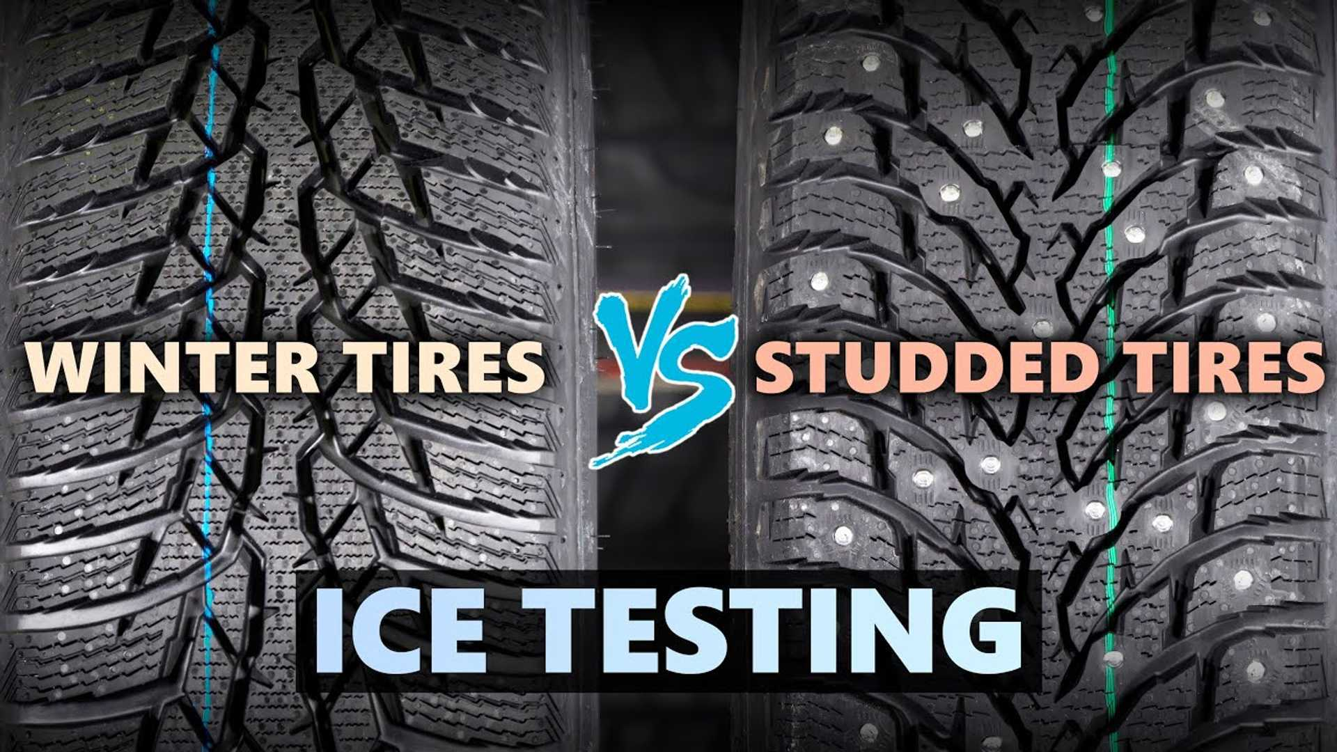 Here s The Difference Between Winter Tires And Studded Tires