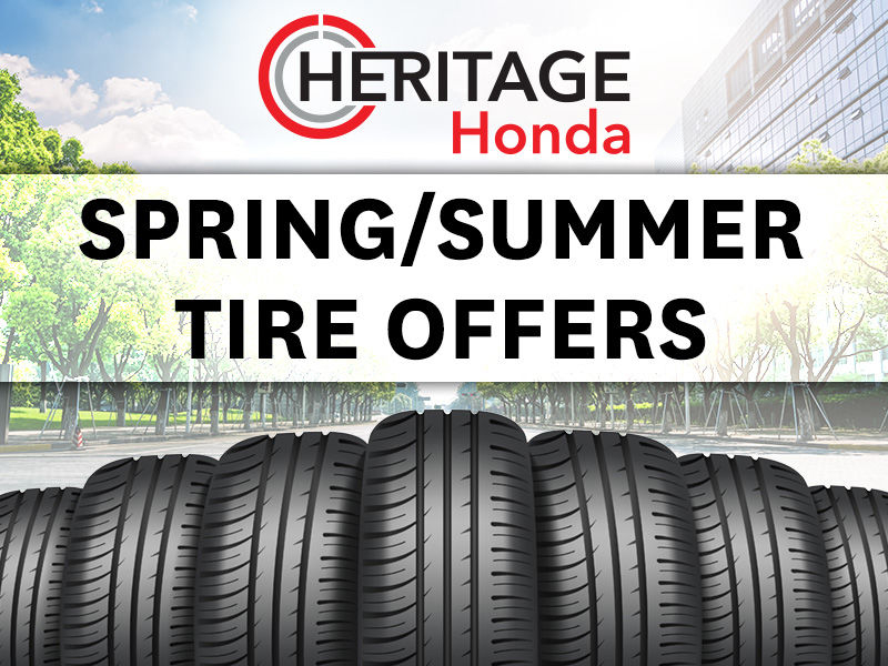 Heritage Honda Tire Offers Rebates Promotions Spring Summer 2021