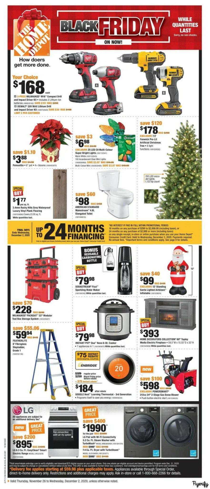 Home Depot Black Friday 2021 Canada Sale Flyer