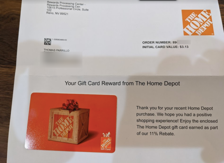 Home Depot Matches Menards 11 Rebate LatestRebate