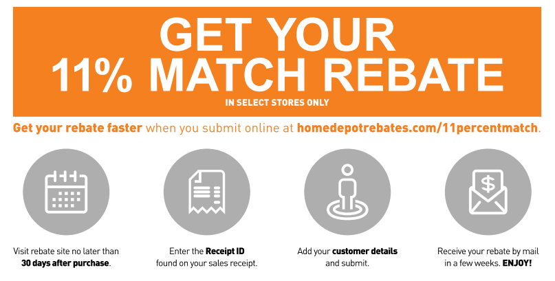 Home Depot Rewards 11 Rebate 11Rebate