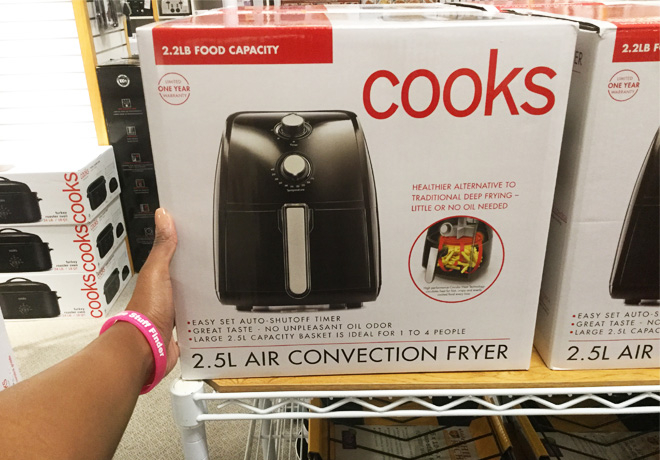  HOT 19 99 Reg 100 Cooks 2 5L Air Fryer FREE Store Pickup Back 