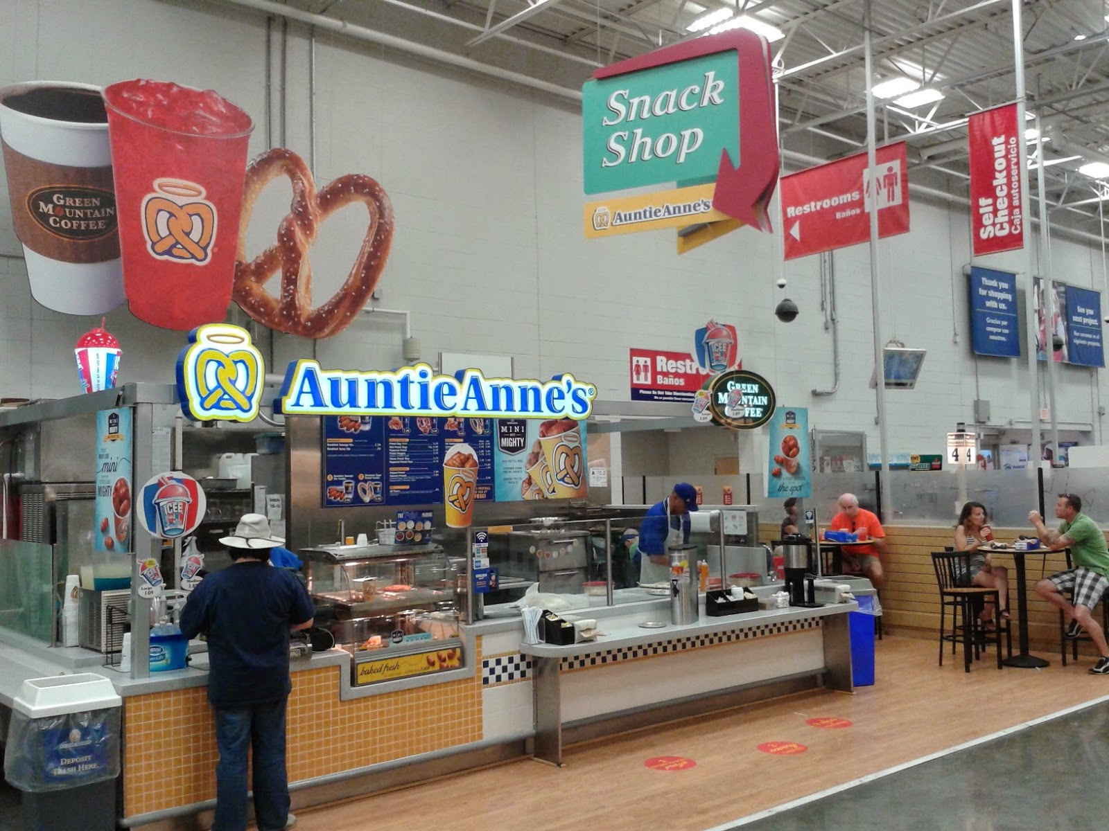 I Saw Auntie Anne s Inside Lowe s Grown People Talking