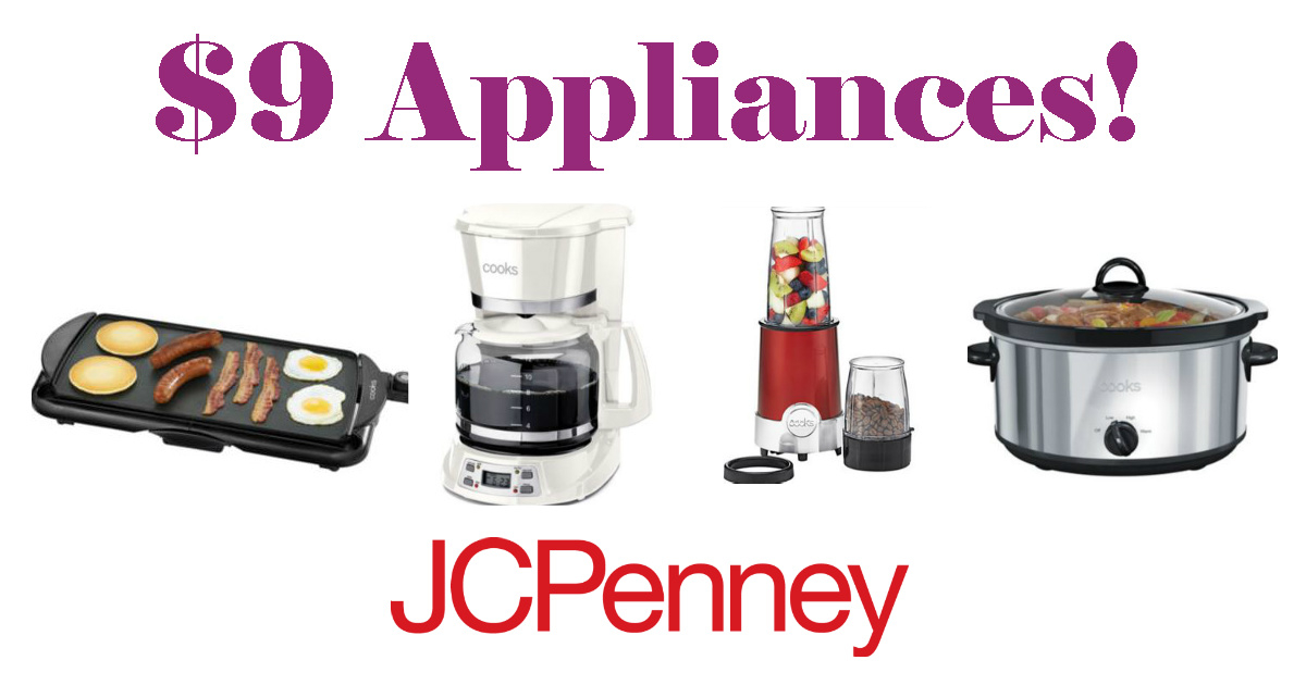 JCPenney 9 Small Appliances Save 80 Daily Deals Coupons