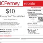 Jcpenney Rebates Printable Rebate Form