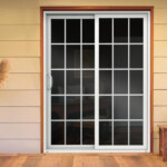 JELD WEN Premium Series 15 Lite Vinyl Sliding Patio Door At Menards