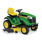 John Deere D170 25 HP V Twin Hydrostatic 54 in Riding Lawn Mower At