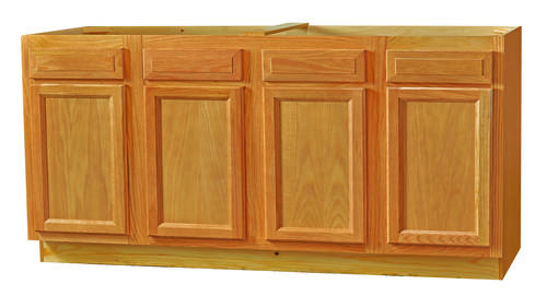 Kitchen Kompact Chadwood 72SB 70 Oak Sink Base Cabinet At Menards 