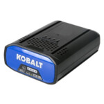 Kobalt 40 Volt 2 5 Amp Hours Rechargeable Lithium Ion Li ion Cordless