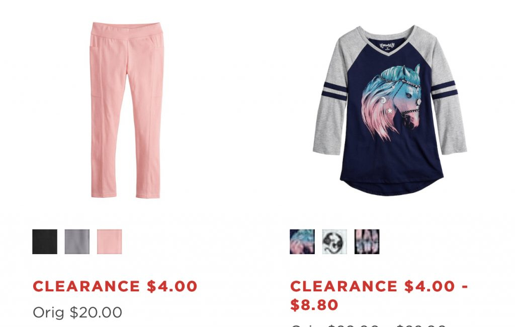 Kohl s Clearance As Low As 1 39 PROMO CODES AND DEALS