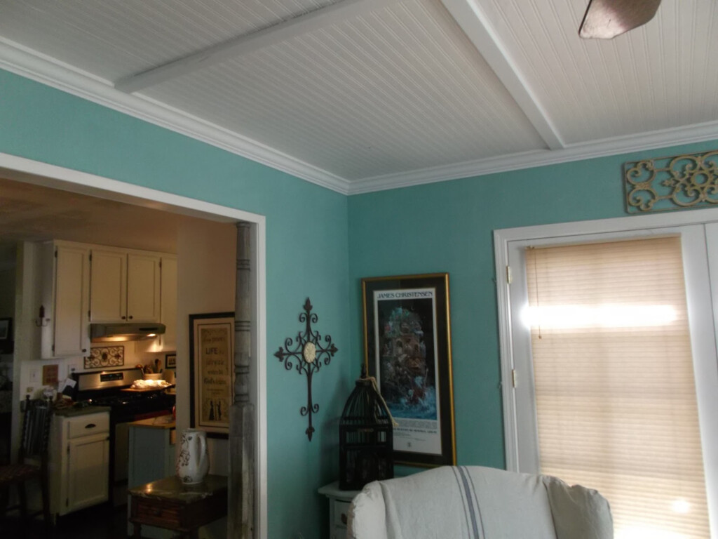 Living A Cottage Life Beadboard Ceiling