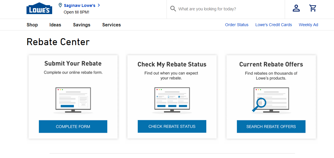 Lowe s Rebate Center Www Lowes Rebates