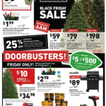 Lowes Black Friday Deals For 2018 Artificial Christmas Trees As Low