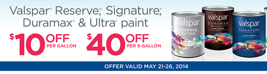 Lowes Valspar Paint Rebate 10 Back Per Gallon Coupons 4 Utah