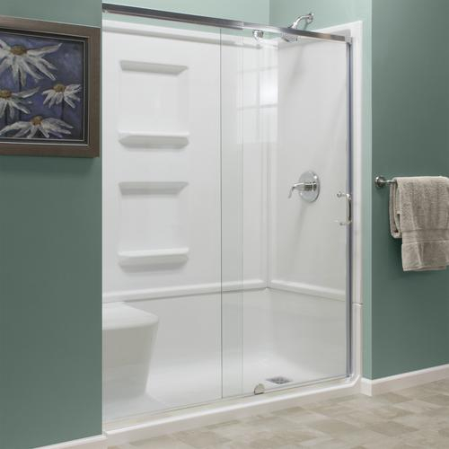 Lyons Linear 60 W X 32 D Seated Shower Base With Right Drain At Menards 