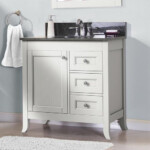 Magick Woods Elements Ashwell 30 W X 21 D Bathroom Vanity Cabinet At