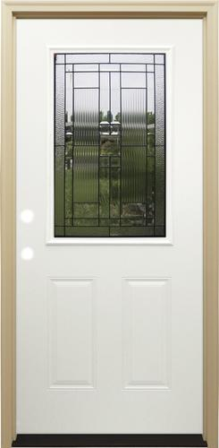 Mastercraft Primed Steel Half Lite Exterior Door System At Menards 