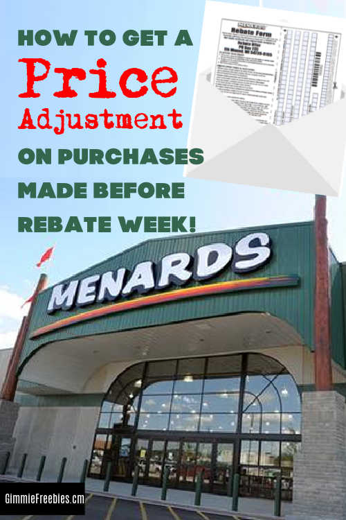 Menards 11 Price Adjustment Rebate 8803 Feb 2023 LaptrinhX News