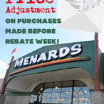 Menards 11 Price Adjustment Rebate 8803 Feb 2023 LaptrinhX News