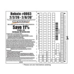 Menards 11 Rebate 0063 Purchases 2 2 20 2 8 20 Printable Form 2021